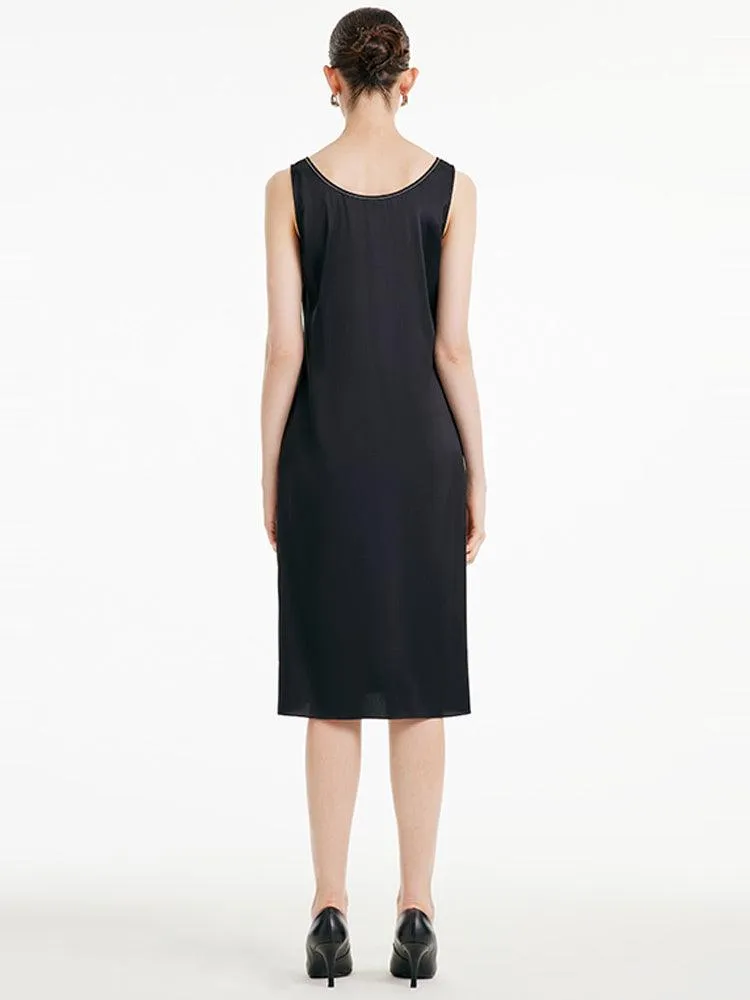 19 Momme Silk Reversible Vest Dress