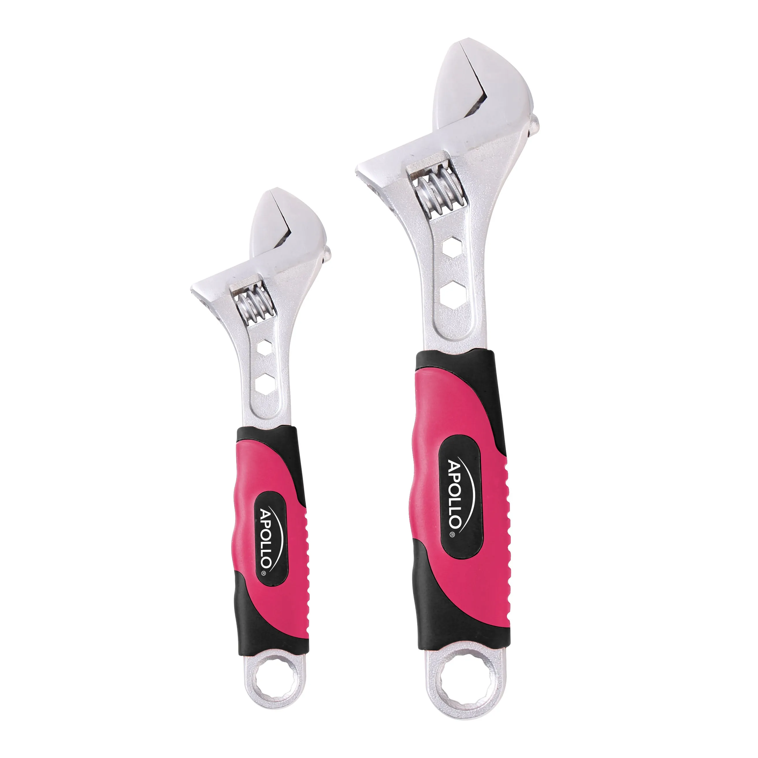 2 Adjustable Wrenches - Pink - DT5007P
