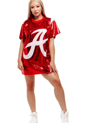 Alabama College Sequin Dress