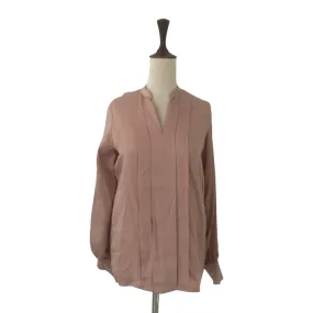 Anaar Pink Pleated Blouse | Gently Used |