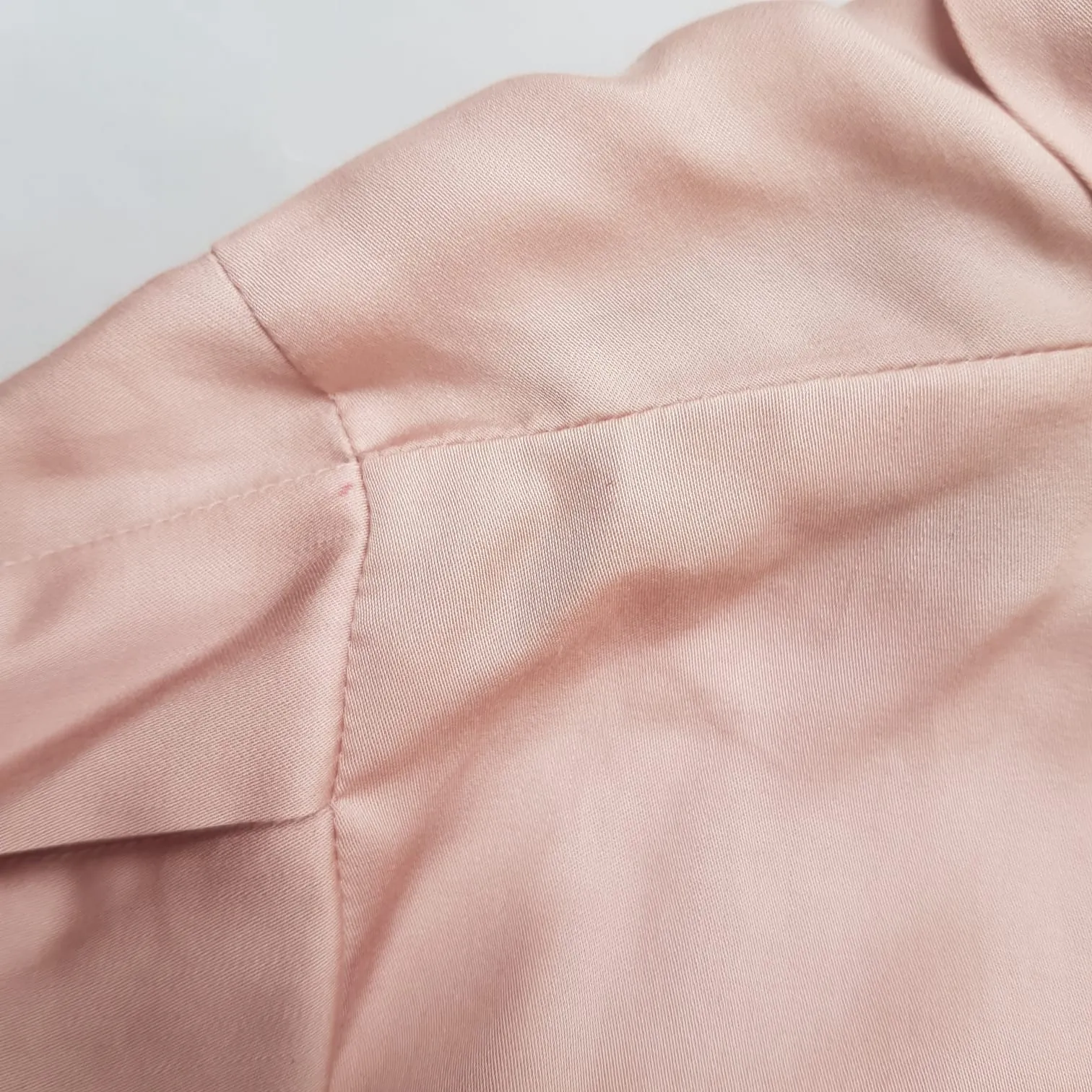 Anaar Pink Pleated Blouse | Gently Used |
