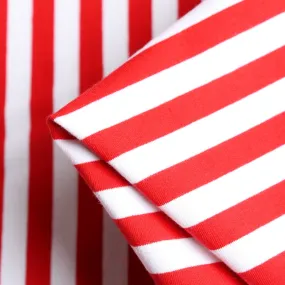 Ani Red White French Terry