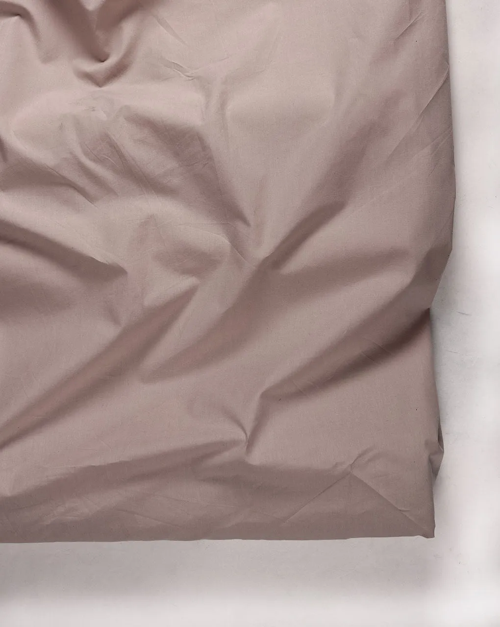 Beige Plain Cotton Poplin Fabric ( Width 58 Inch )