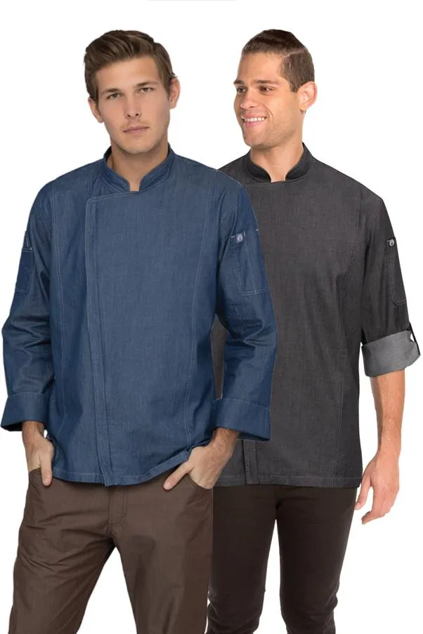 Blue Denim Chef Jacket | Chef Works Gramercy