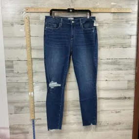 Blue Denim Jeans Skinny Paige, Size 14