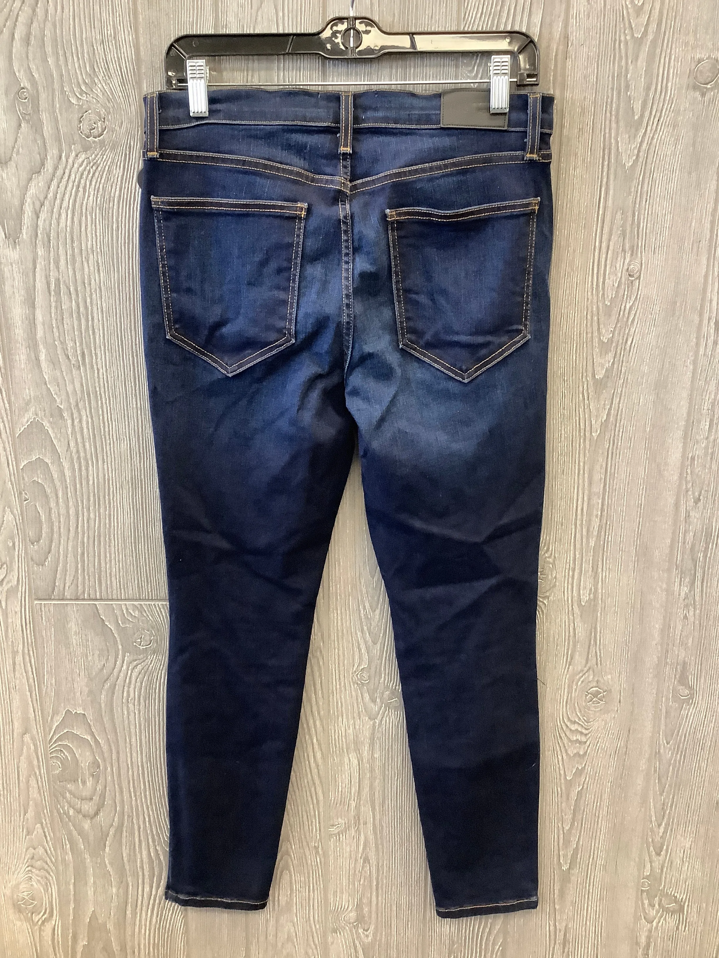 Blue Denim Jeans Skinny Pistola, Size 8