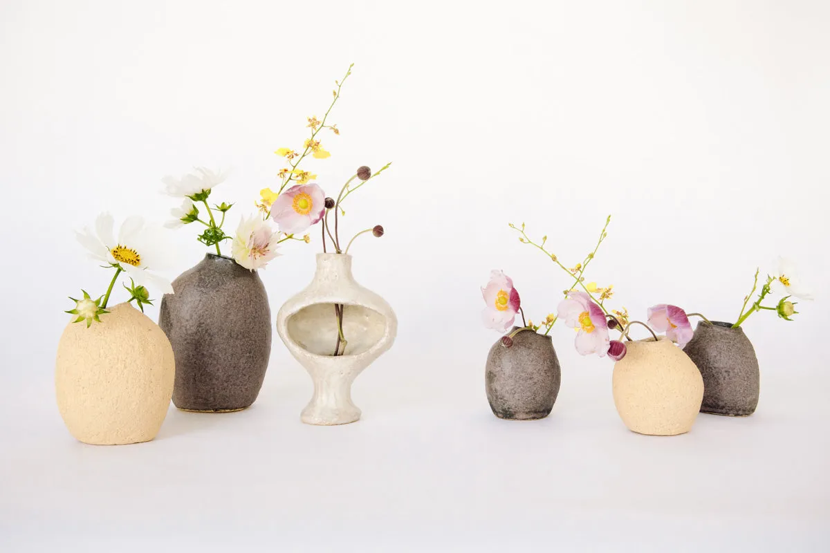 Buddie Vase, Bare and Cream - Medium