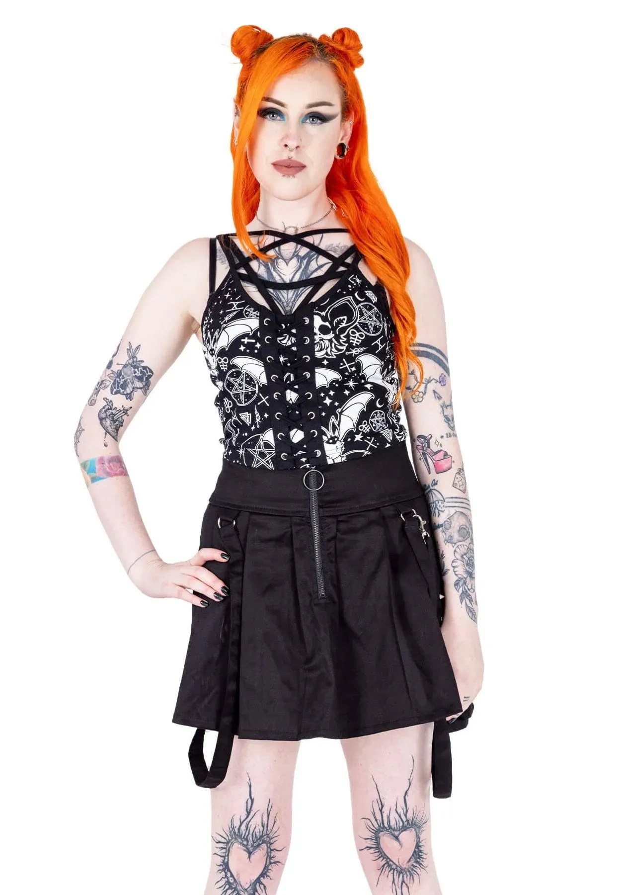 Chemical Black - Eseld Black - Skirt