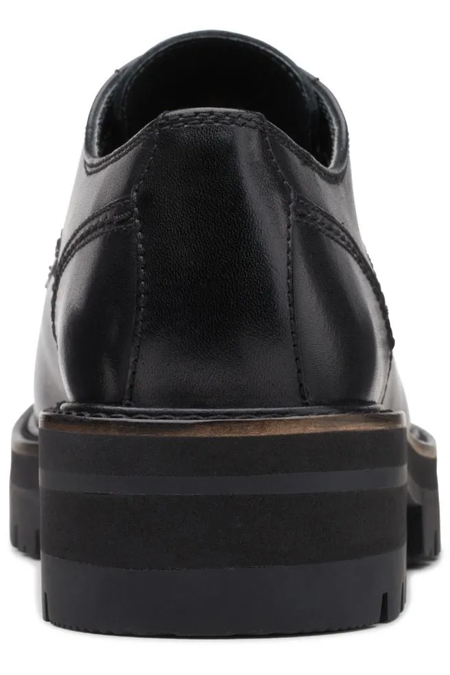 Clarks Orianna Derby in Black leather