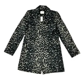 Coat Peacoat By Loft In Leopard Print, Size: S