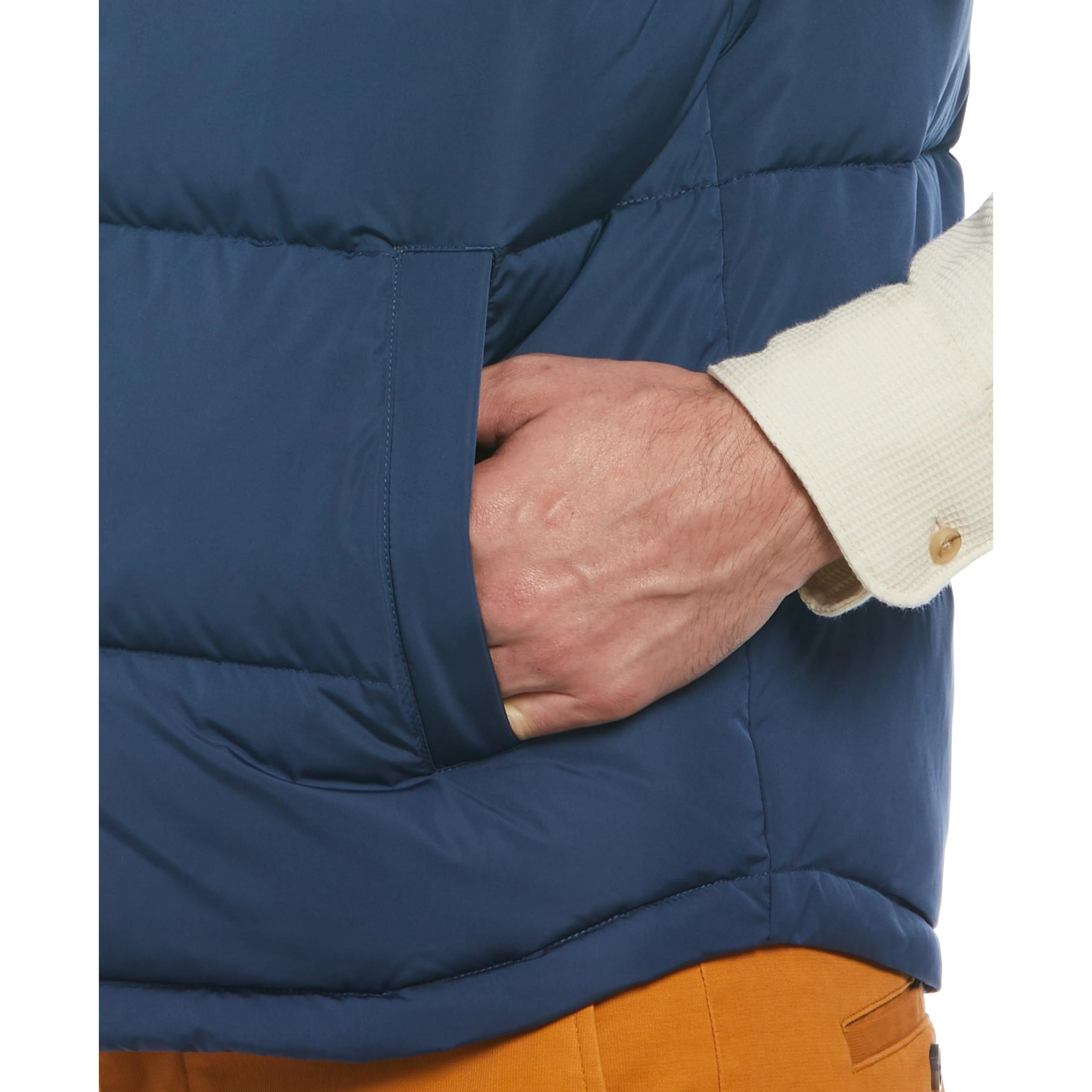Color Block Puffer Vest