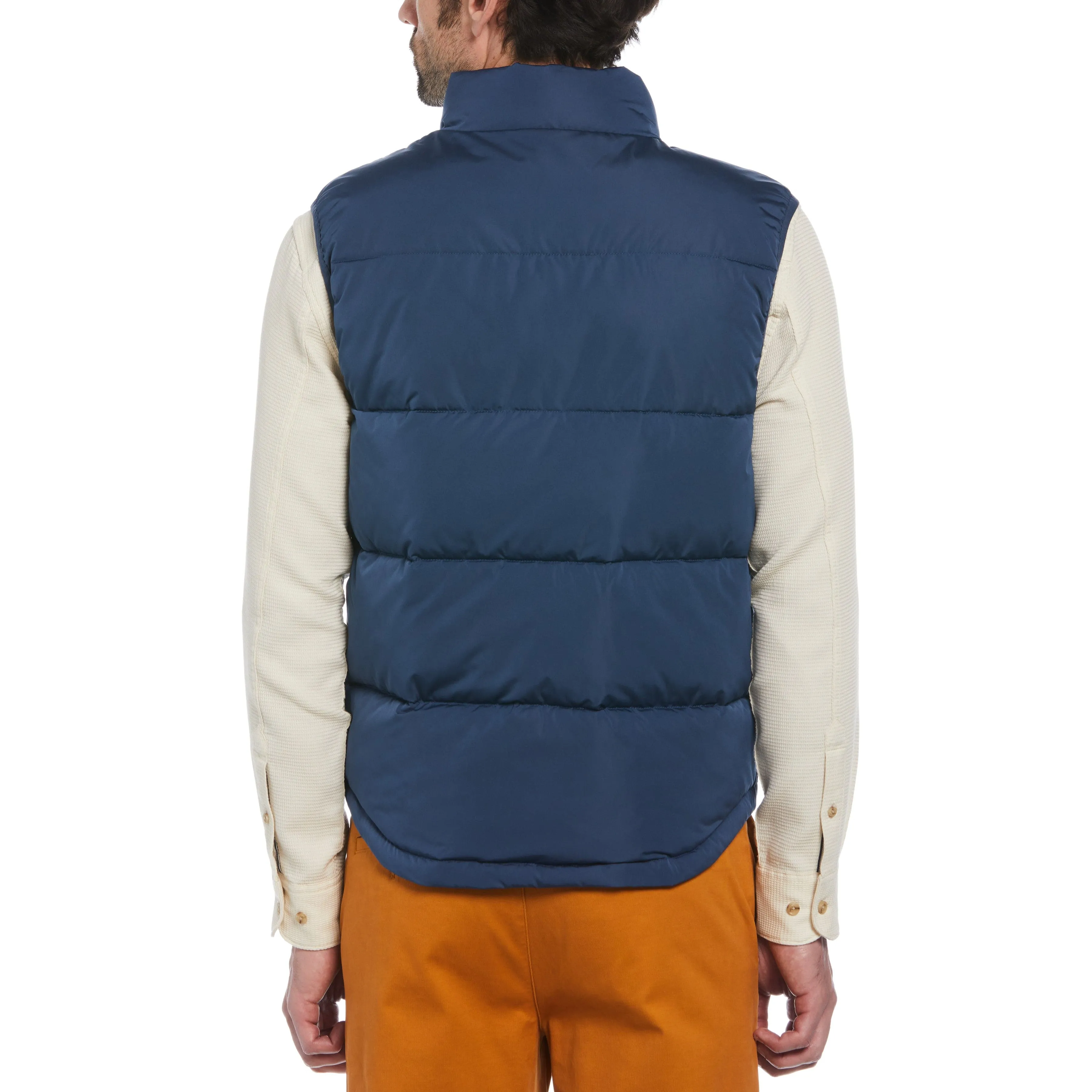 Color Block Puffer Vest