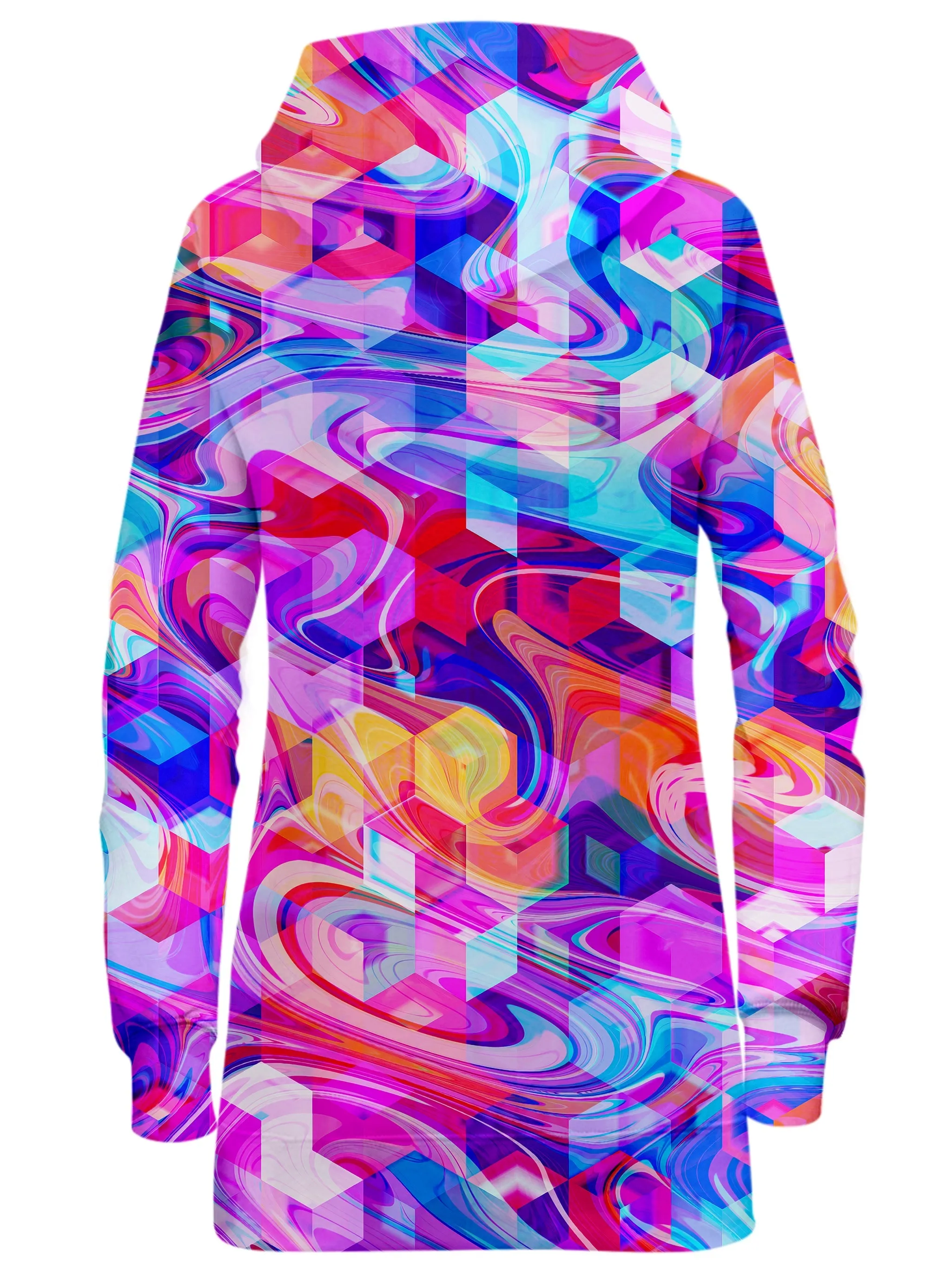 Cubic Drop Hoodie Dress