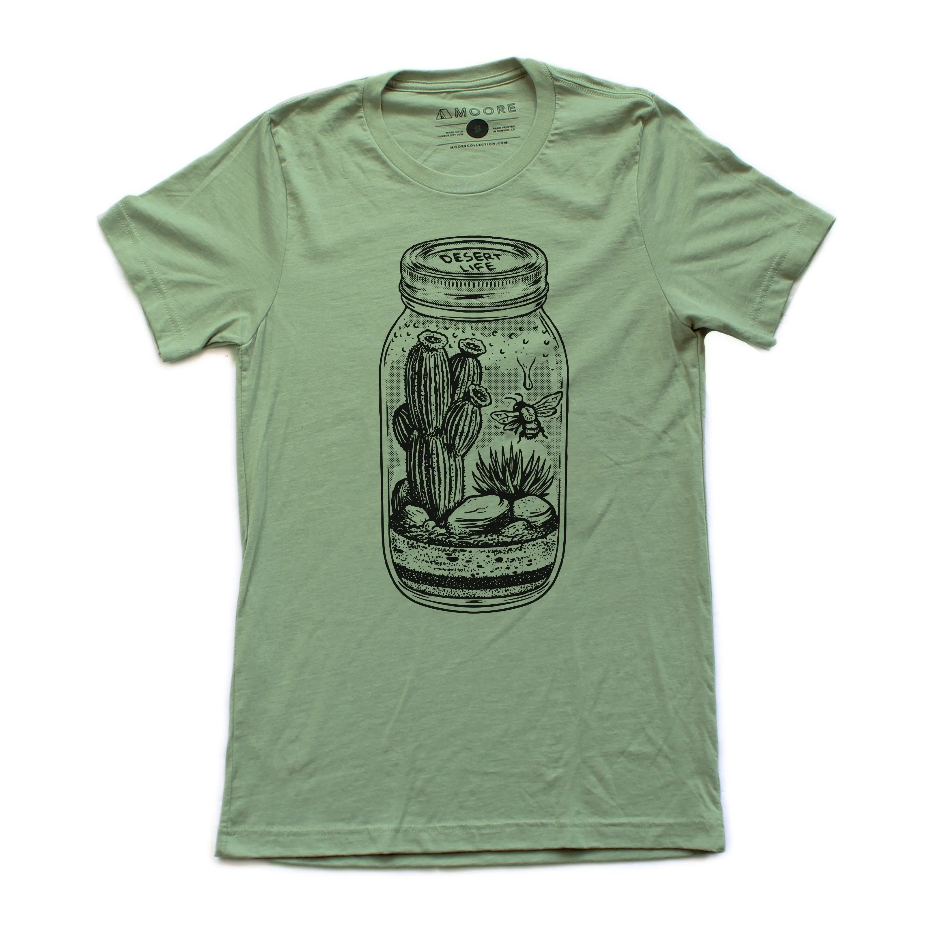 Desert Life Tee-Heather Sage