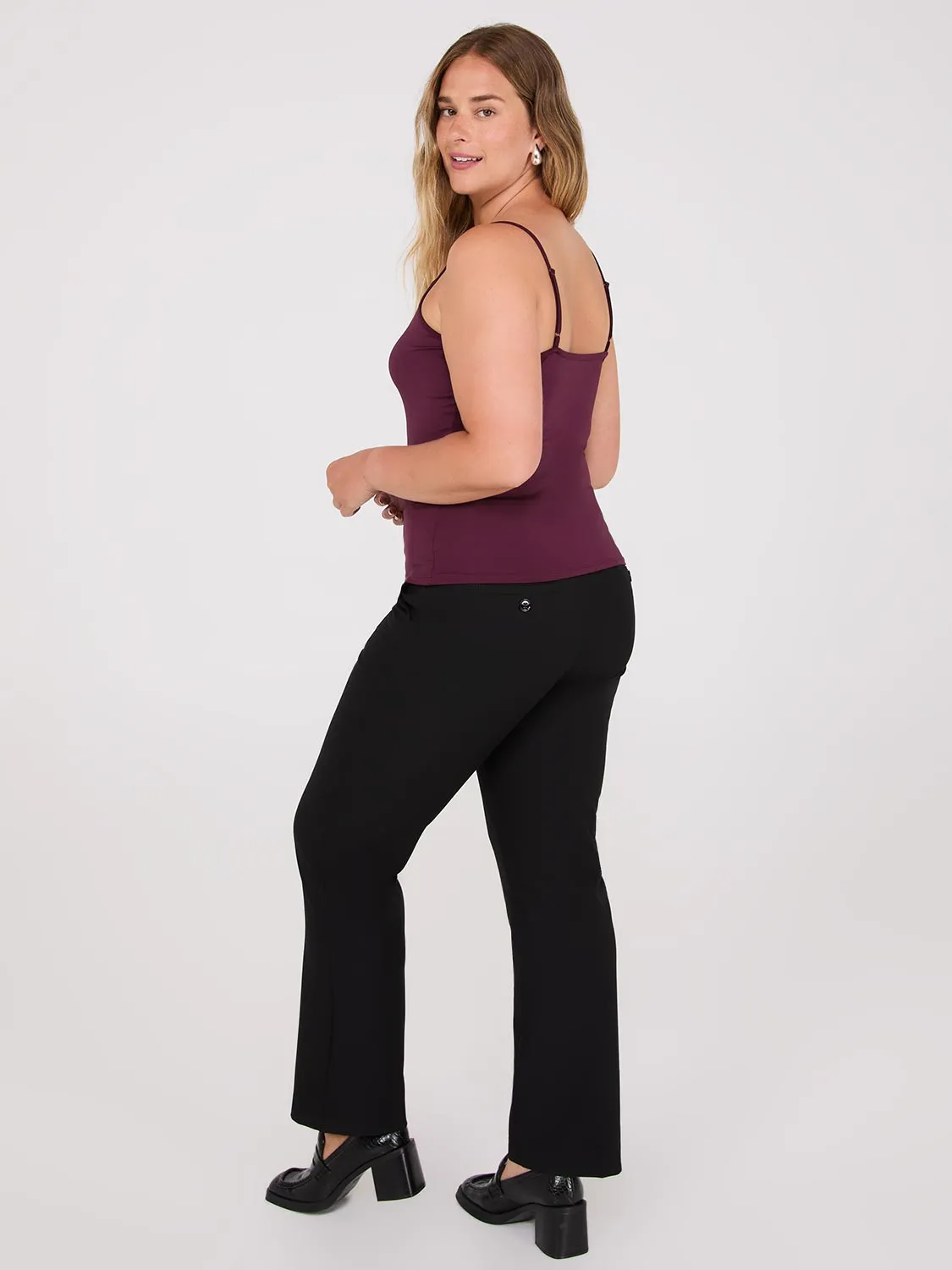 Double Layer Spaghetti Strap Cami