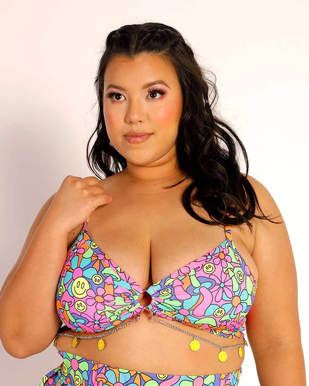 Flower Bomb O-Ring Bra Top