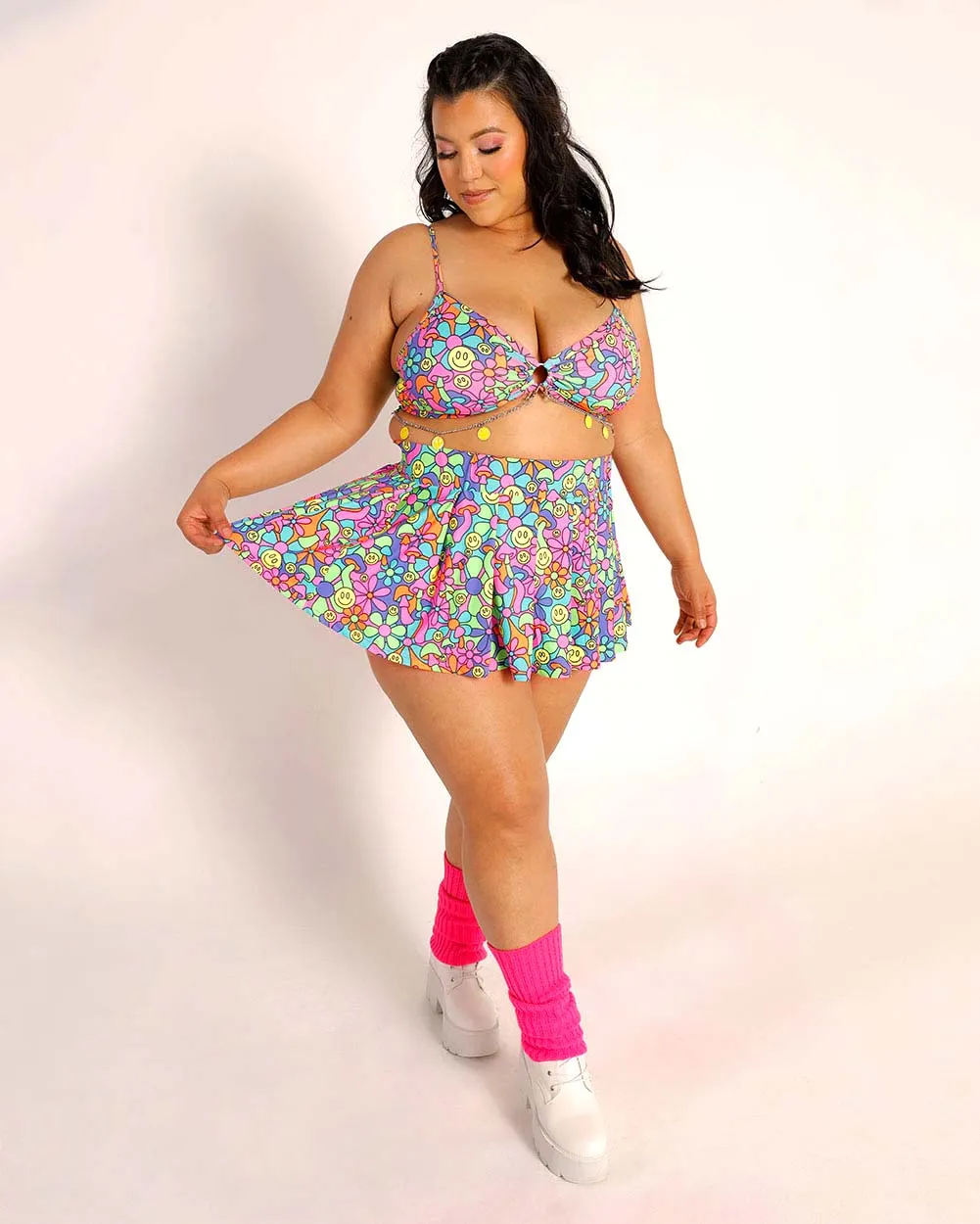 Flower Bomb O-Ring Bra Top
