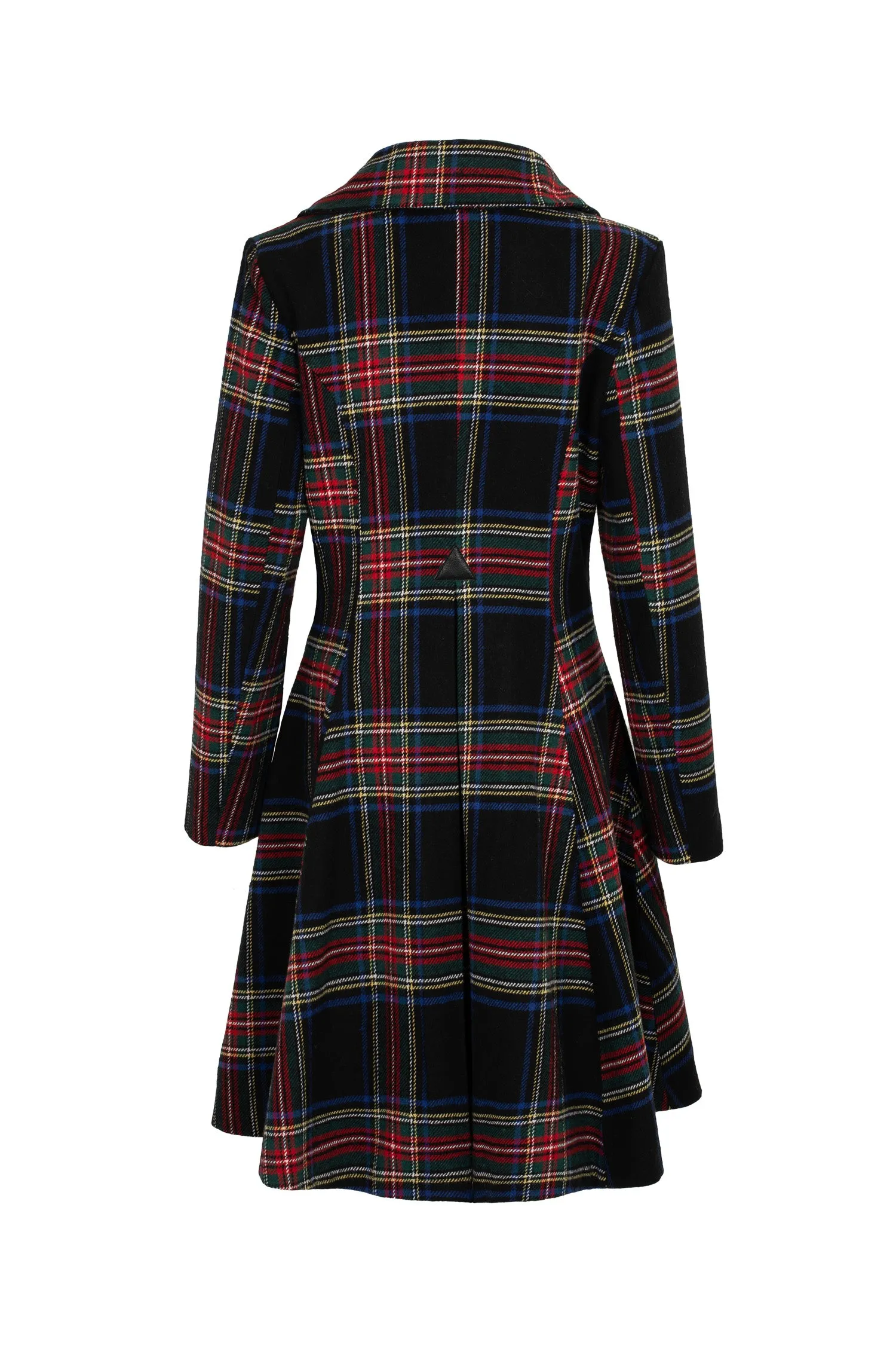 Forester Plaid Coat by Hell Bunny