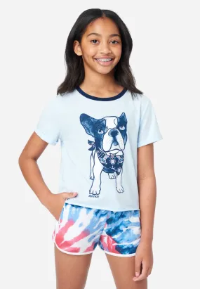 Graphic Ringer Tee