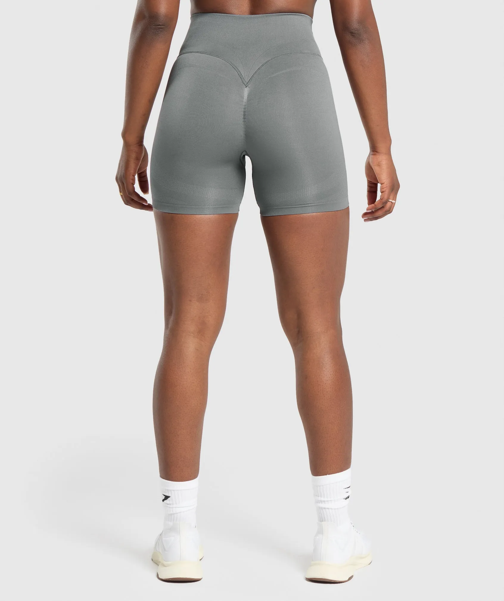 Gymshark Activate Seamless Shorts - Brushed Grey
