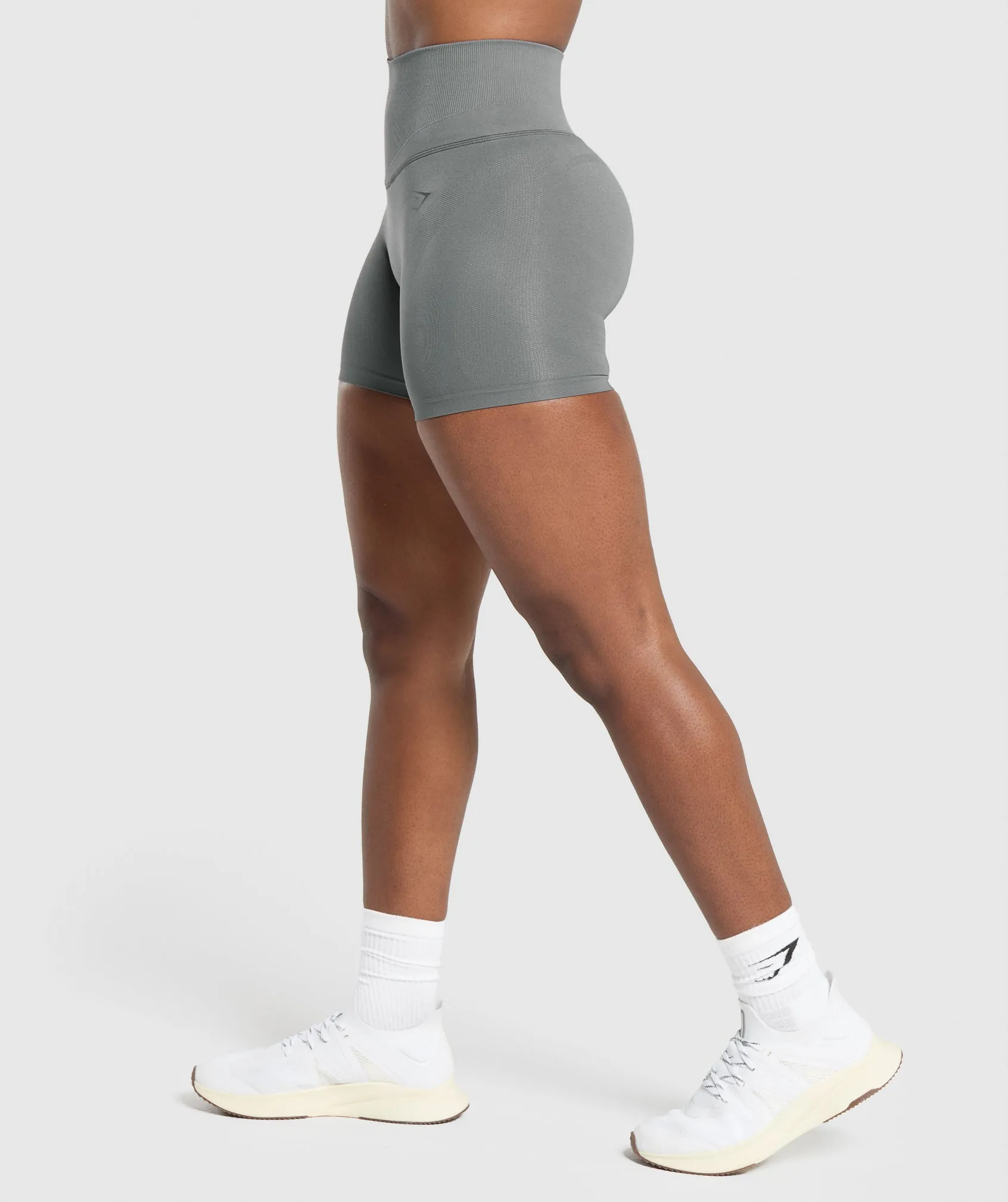 Gymshark Activate Seamless Shorts - Brushed Grey
