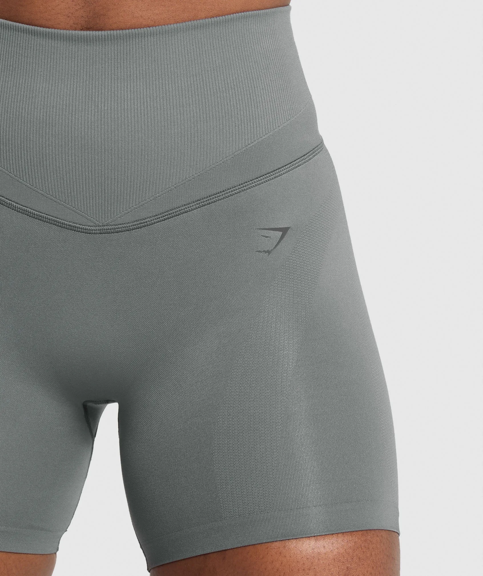 Gymshark Activate Seamless Shorts - Brushed Grey