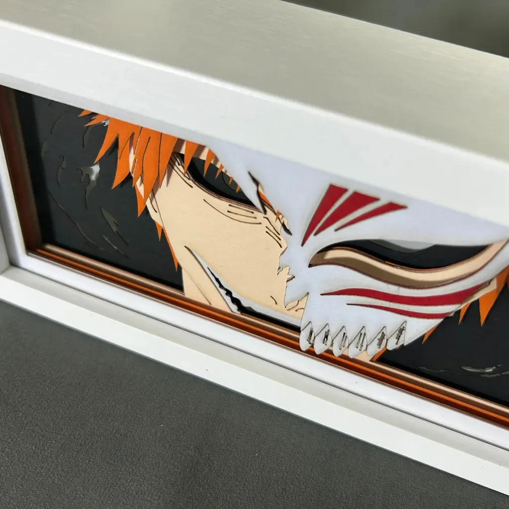 Ichigo Kurosaki Led Light Box Anime Bleach Cool Manga Gadget for Anime Space Decoration Gift for Friends Birthday Desktop Lamp