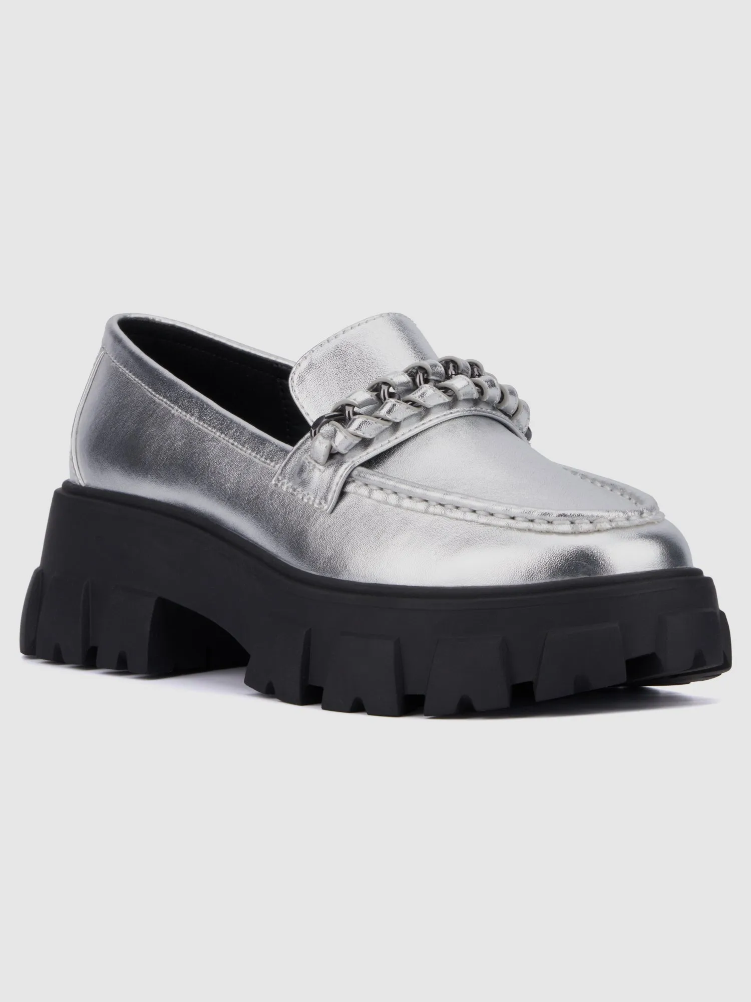 Jazelle Wide Width Lug Sole Loafers