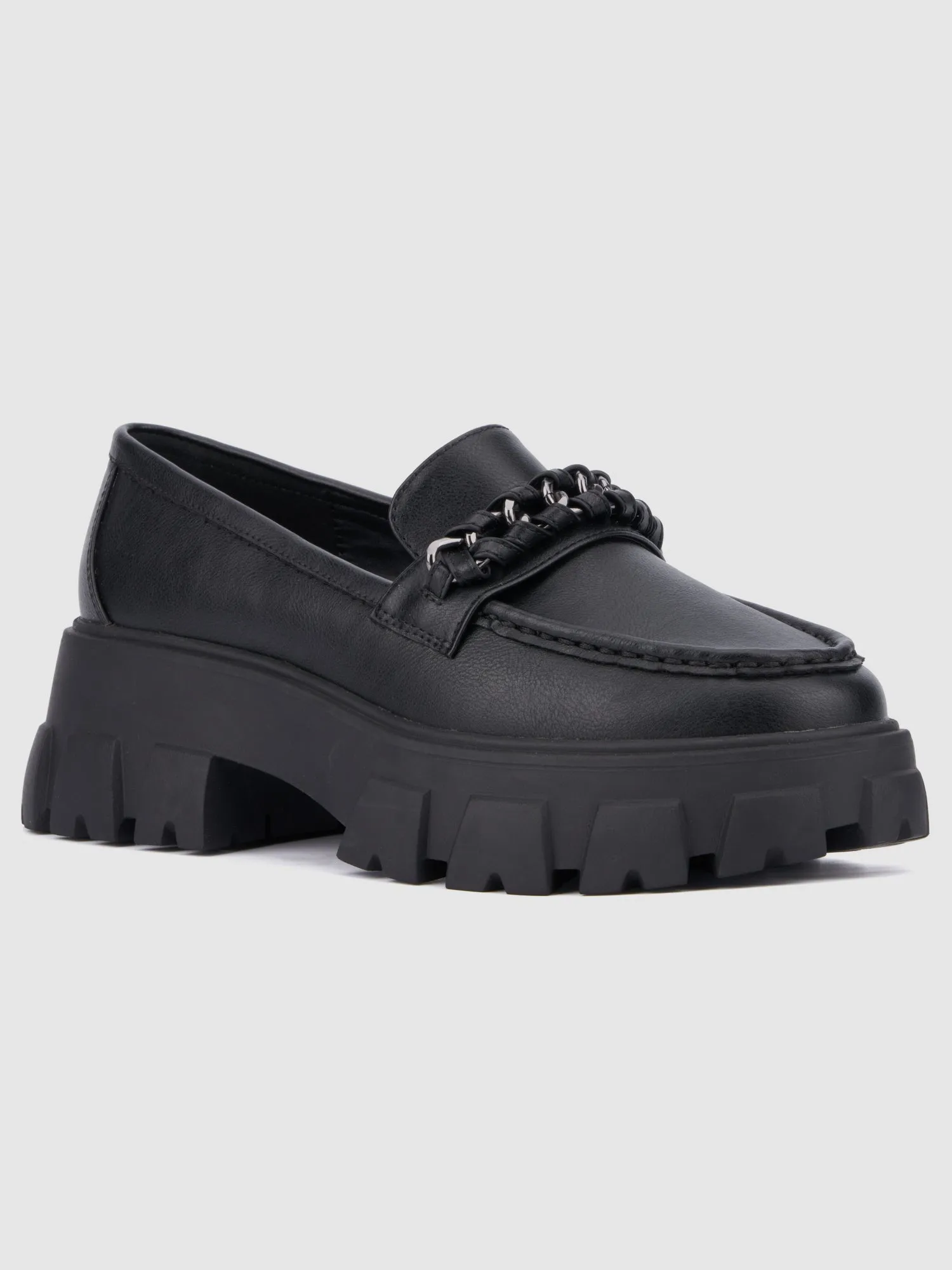 Jazelle Wide Width Lug Sole Loafers