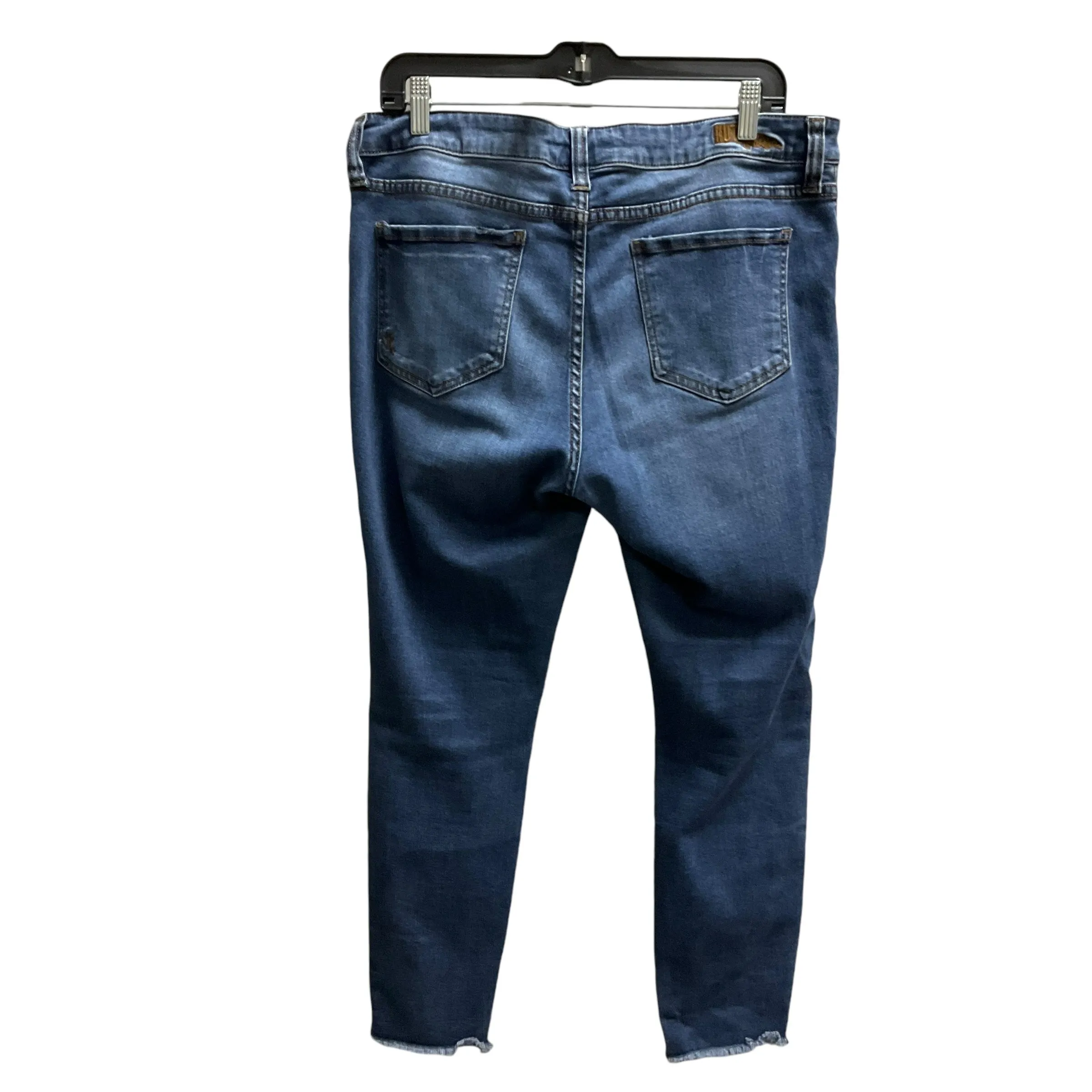 Jeans Skinny By Kut In Blue Denim, Size: 14