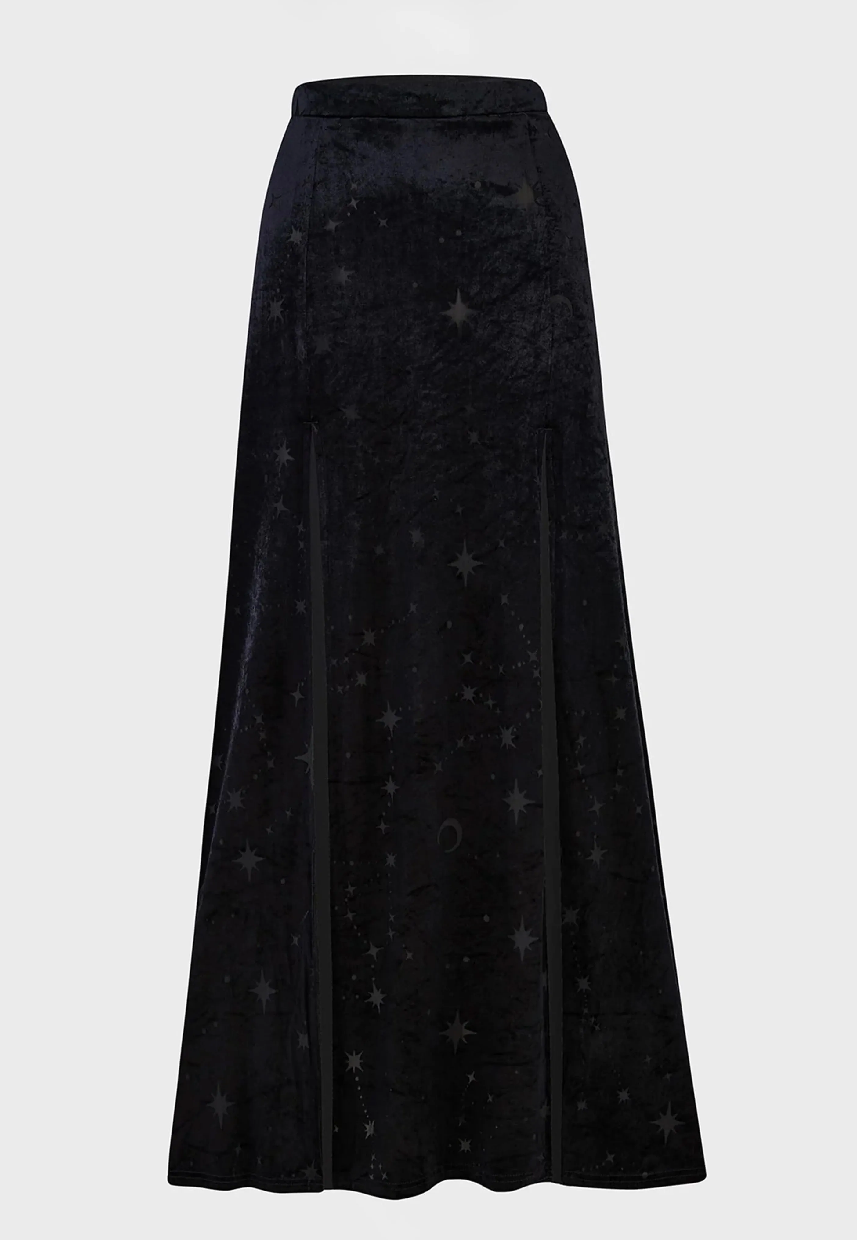 Killstar - Coma Star Maxi Black - Skirt