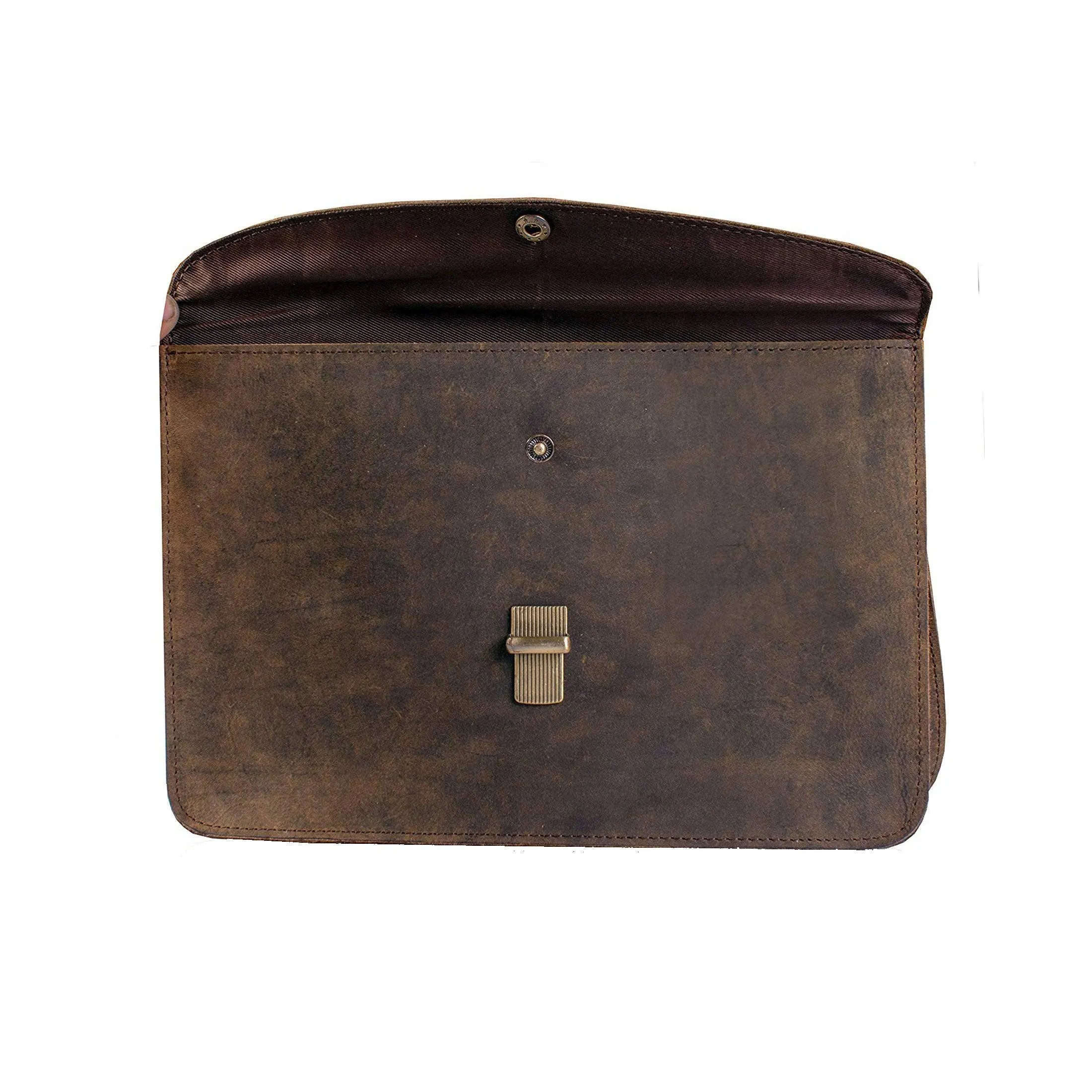 Leather 10" Women's Leather Purse Satchel Handbag Tote Bag