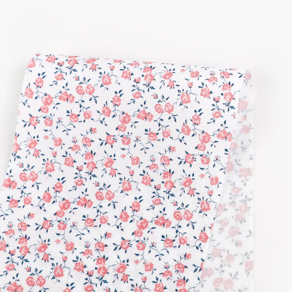 Liberty Kingly Cotton - Rose Vine / B