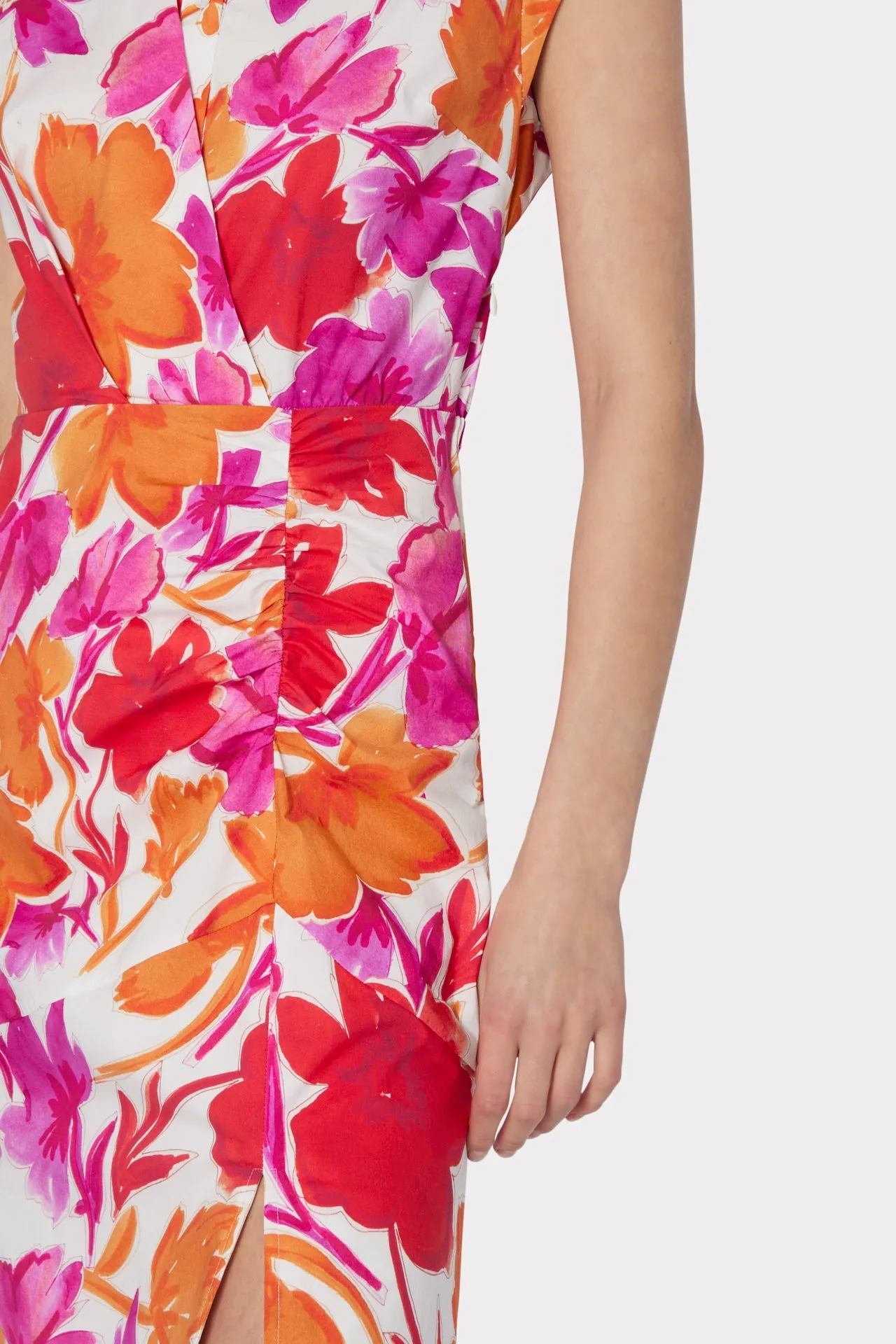 Maxwell Paper Peony Print Dress