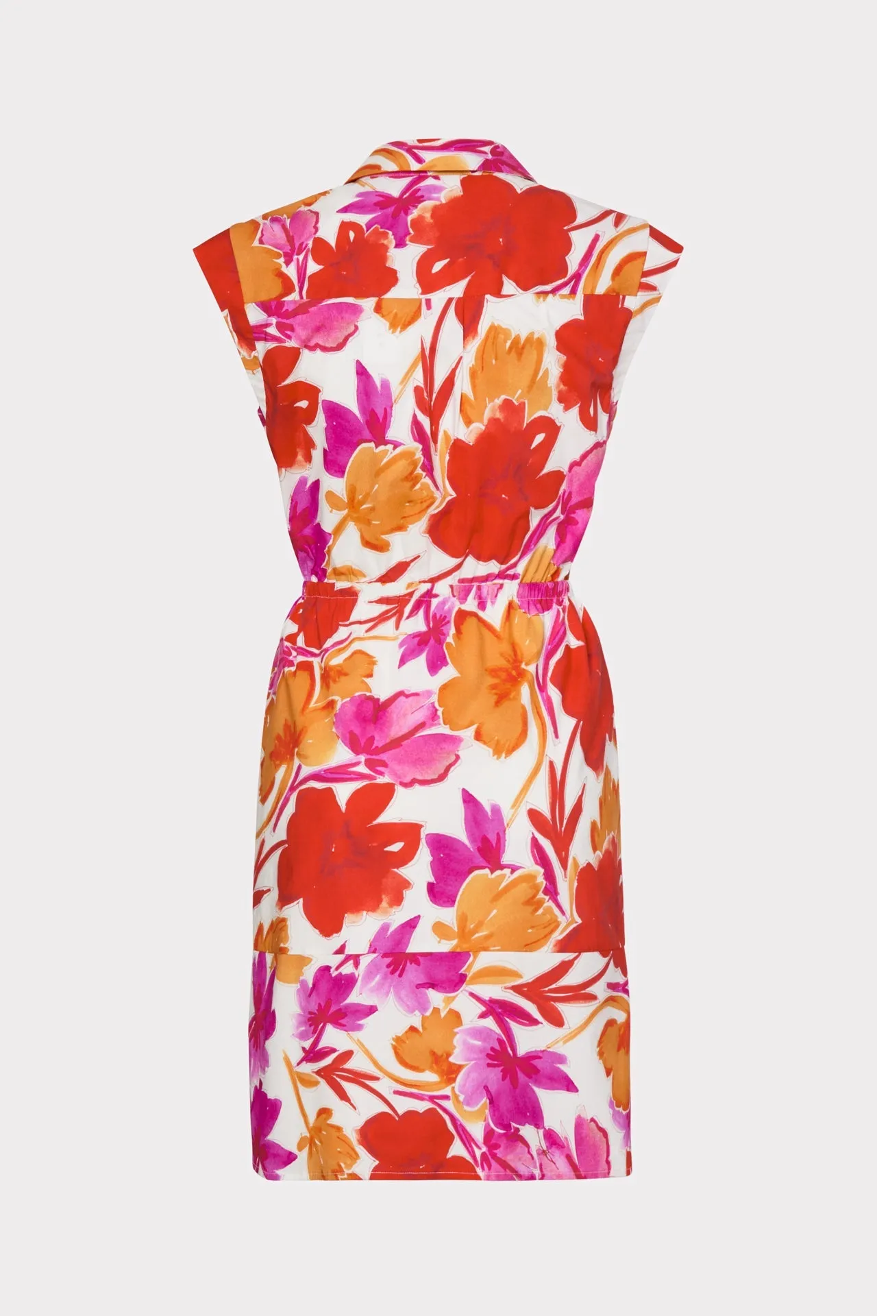Maxwell Paper Peony Print Dress