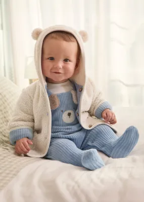 Mayoral 2448 052 - Sky Reversible Shearling Coat