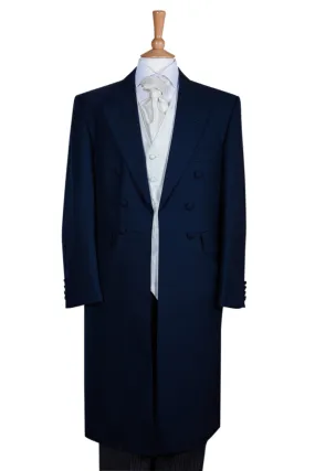 Navy Blue Frock Coat - Ex Hire