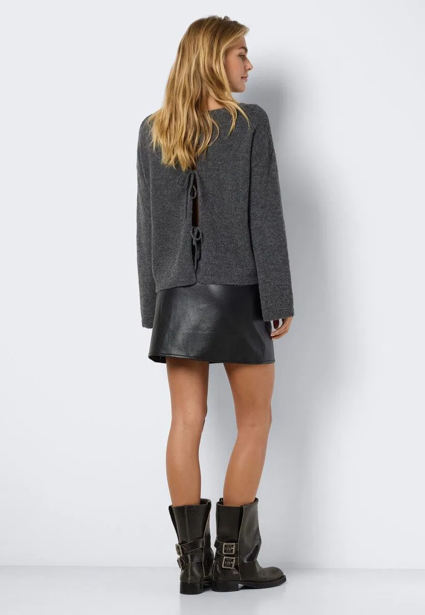 Noisy May - Eileen Clara Penny Slit Black - Skirt