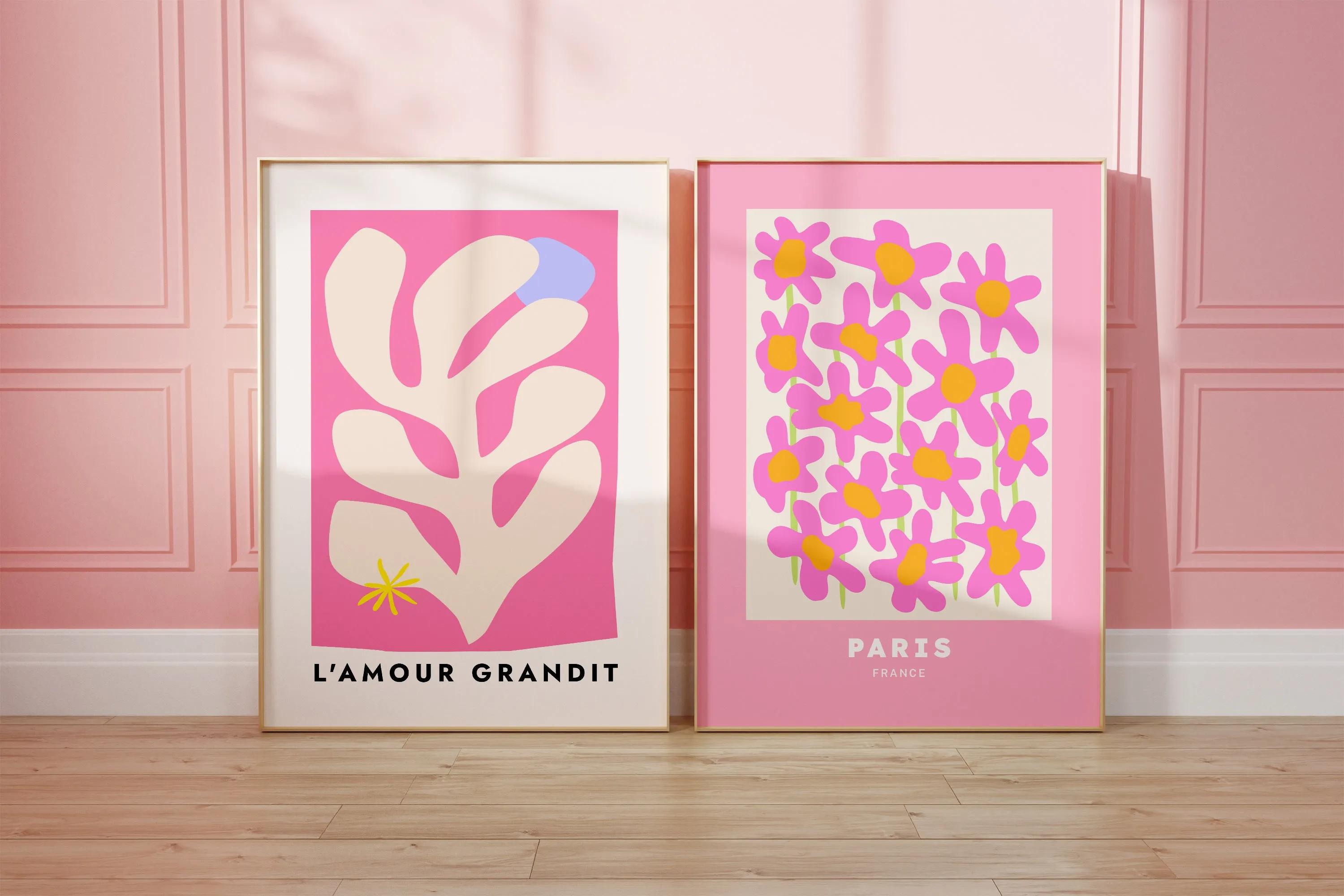 Paris Flower Print