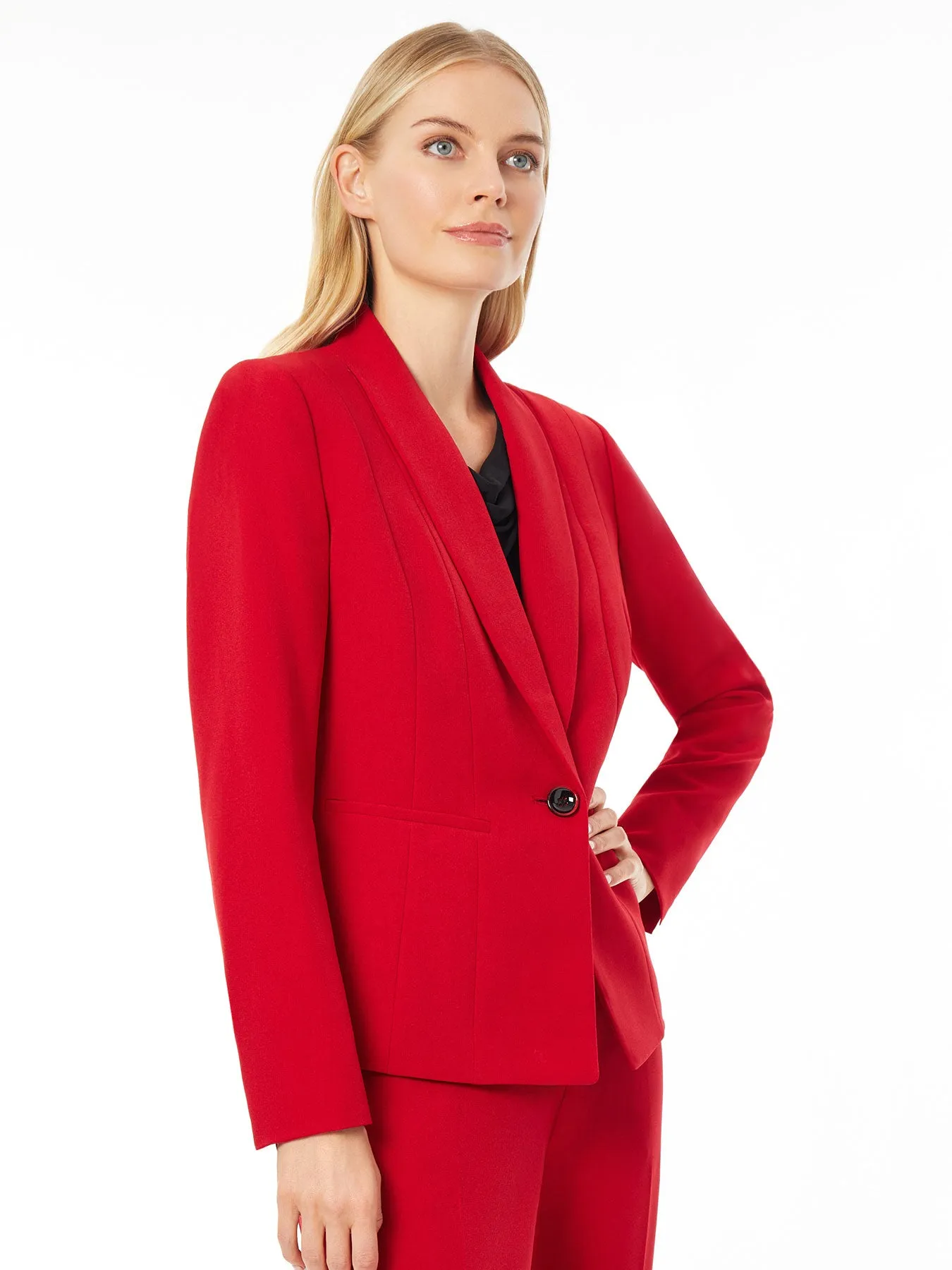 Petite Holly Jacket, Iconic Stretch Crepe