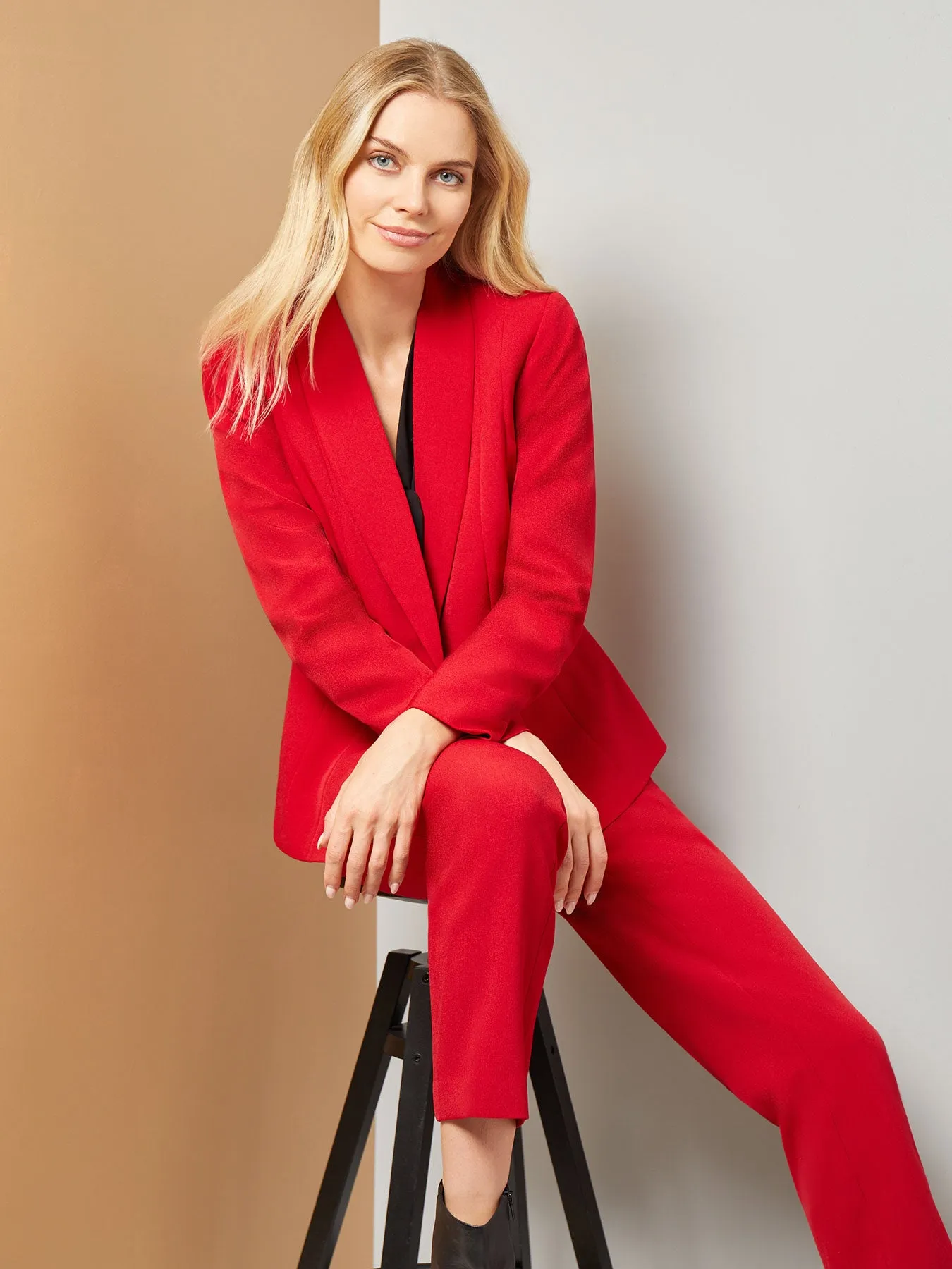 Petite Holly Jacket, Iconic Stretch Crepe