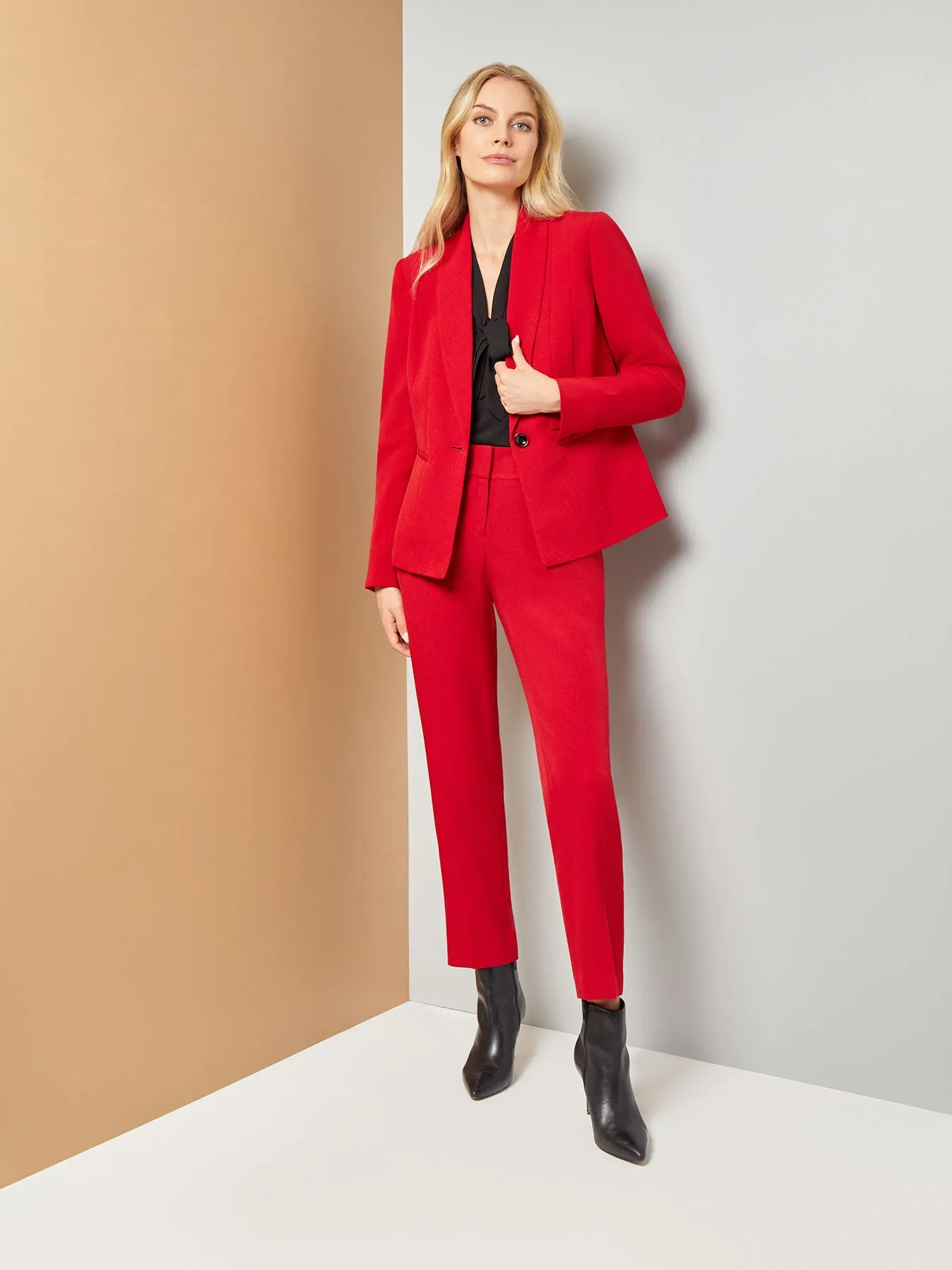 Petite Holly Jacket, Iconic Stretch Crepe