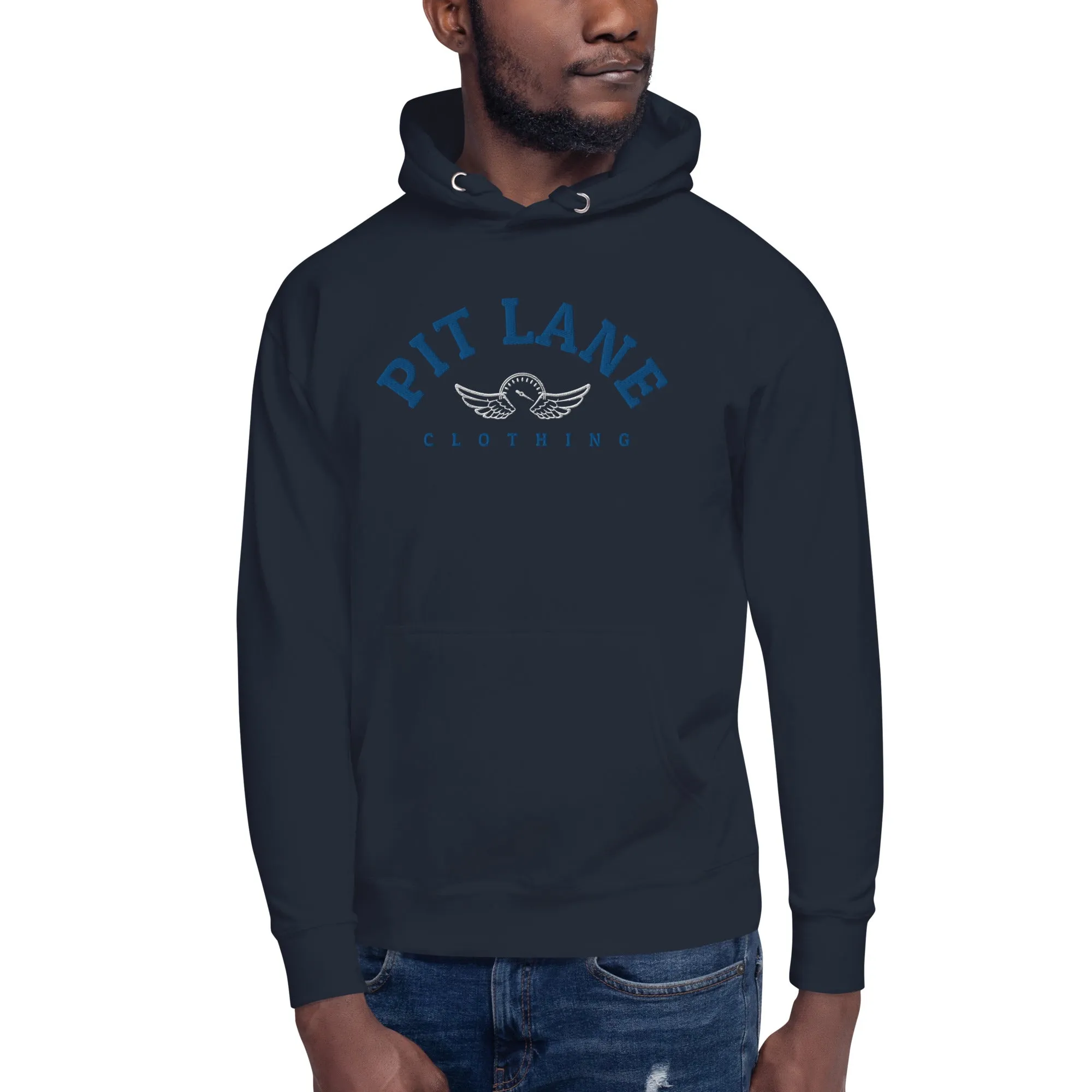 PIT LANE CLOTHING Embroidered Heavyweight Hoodie