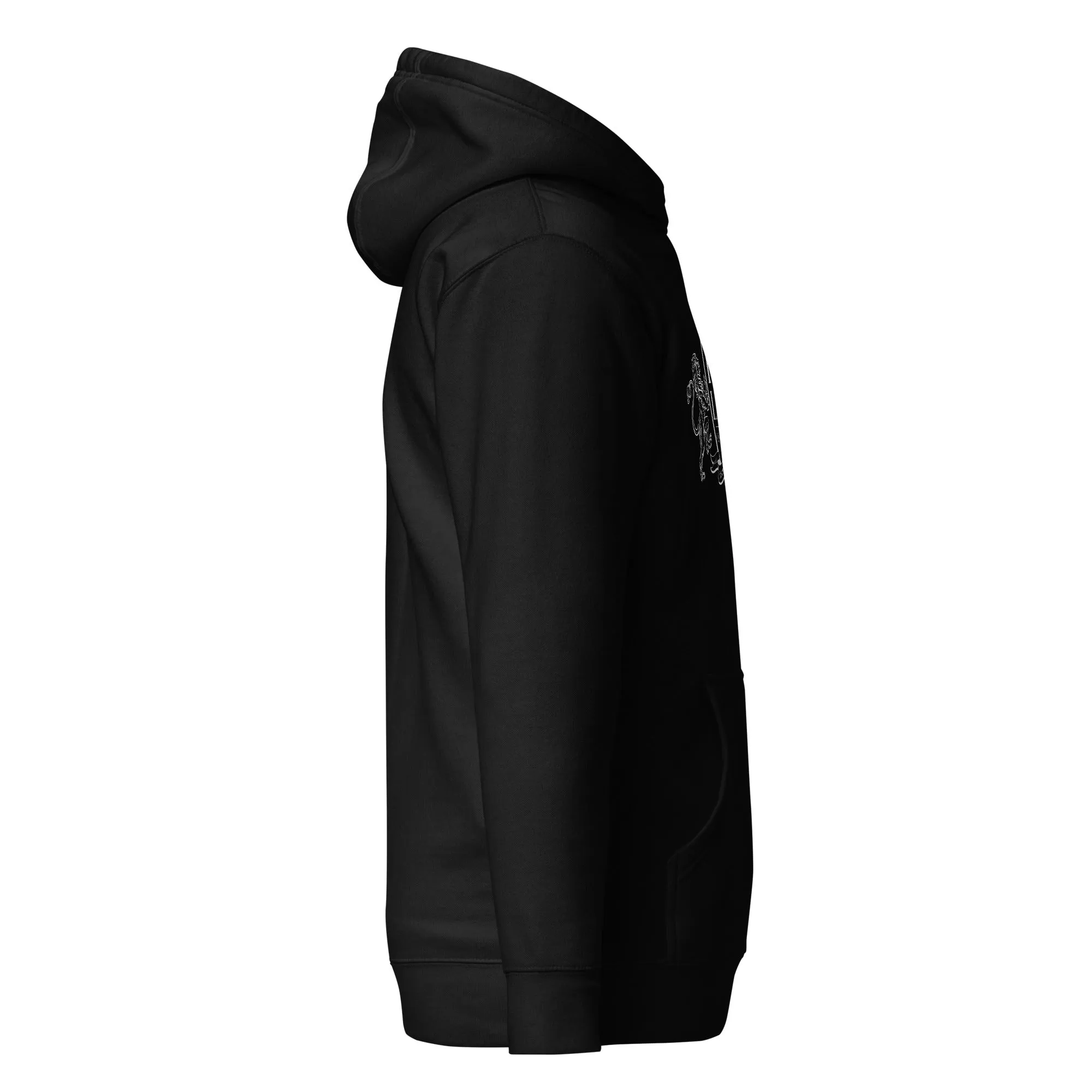 PIT LANE CLOTHING Heavyweight Fleece Hoodie - Crest
