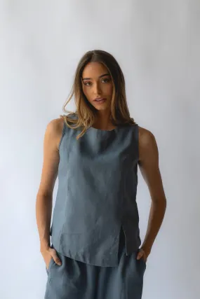 Shell Linen Top Steel