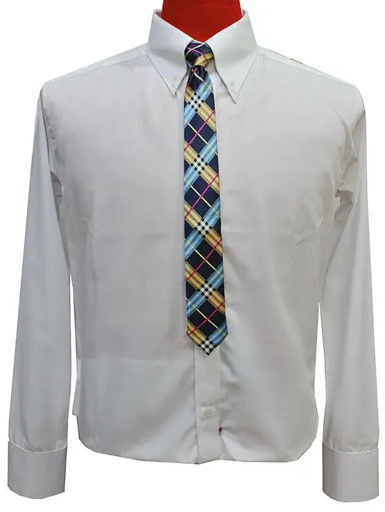 silk tie| multi color skinny necktie in uk