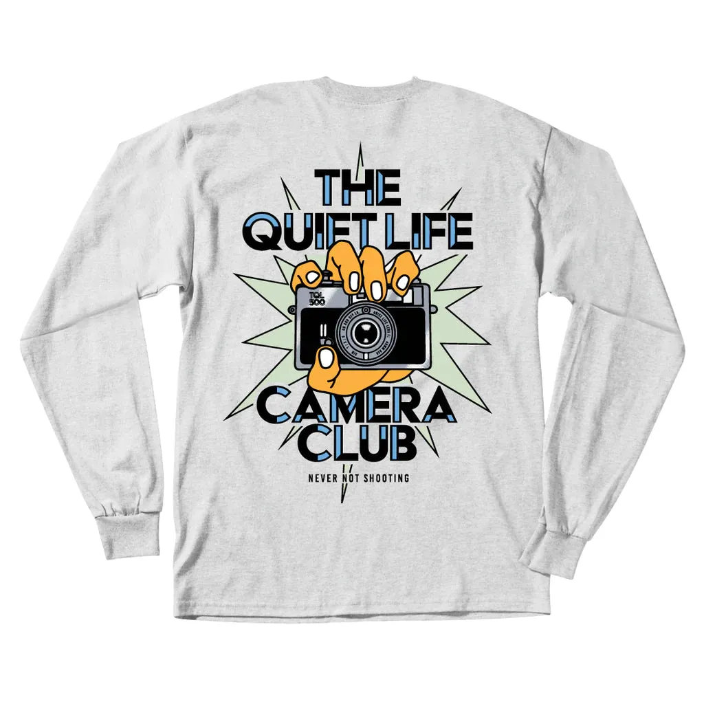 The Quiet Life - Camera Club Burst Ls Tee (Ash)