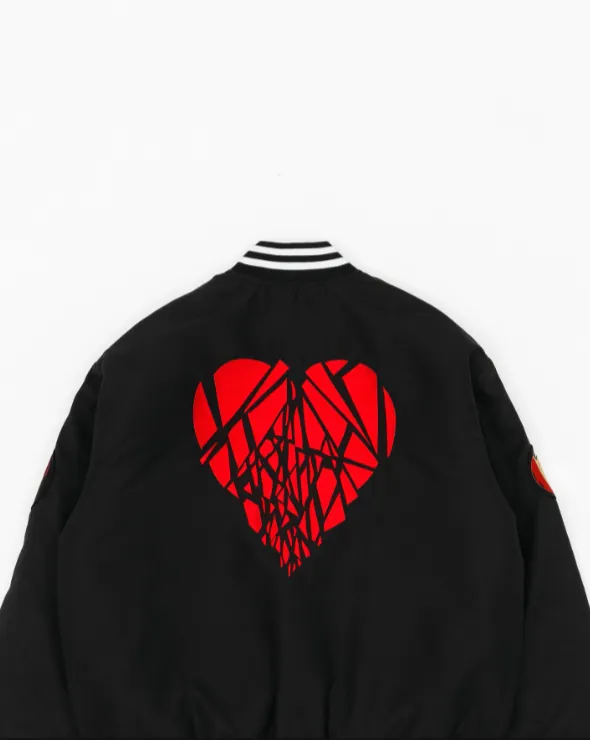 The Shattered Dreams Bomber - BLACK