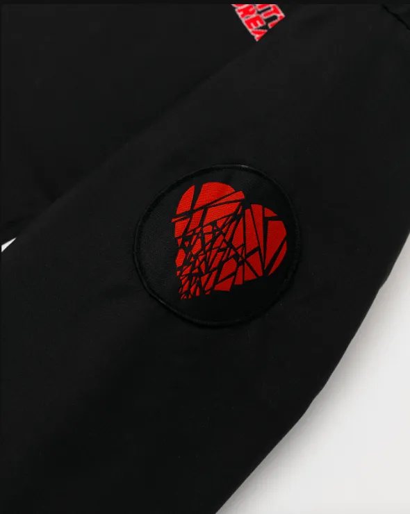 The Shattered Dreams Bomber - BLACK