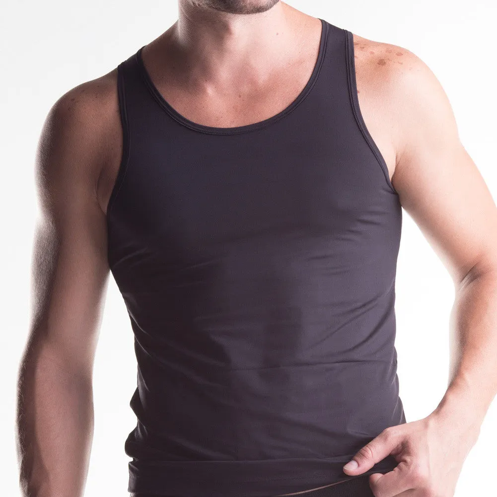 Unico Gift Set Microfiber: Classic VEST Black and Classic BOXER Long Leg